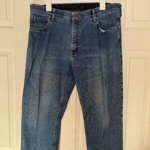 Mens Wrangler regular fit jeans size 38x29